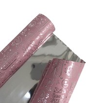 티나피크닉 선물포장지 비닐 스케치 20m, 핑크색, 1개