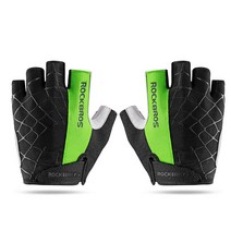 락브로스 스파이더 자전거 반장갑 S109, 그린