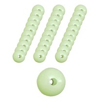 마하공방 원투낚시 원형 야광 하드 채비구슬 6mm, 500개