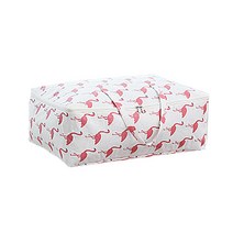 더플로우컴퍼니 휴대하기 좋은 접이식 이불 보관함 가방 50 x 30 x 20 cm, 플라밍고W, 1개