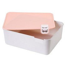 MEO 파스텔 정리함 핑크 빈칸, 1개