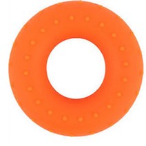 플씨드 실리콘 지압형 악력기 초급, 오렌지