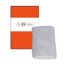 송월타월 크러쉬 호텔수건 150g 30수 면사 5p + 케이스 5p 랜덤발송 + 칠순 팔순 답례 띠지 A타입 5p 세트, 연회색, 1세트