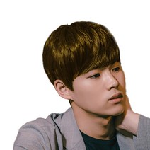 가발나라 어반댄디컷 남자 통가발 L, 옐로우쿠퍼오렌지, 1개