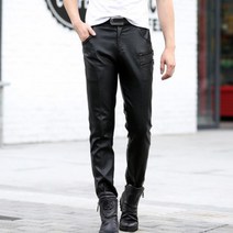 남성용 PU 인조가죽 라이더 바지 sj0089
