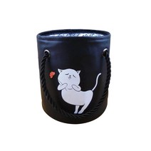 MEO 양동이 목욕가방 블랙, 1개