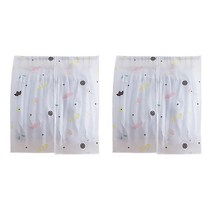 파라다이소 투명 디테일 옷장 의류 먼지커버 A, 1개, 2개입