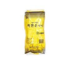 하얀손 미니 고무 장갑 세트 S, 옐로우, 10개