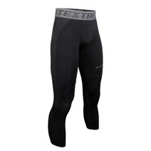 피트엑스 남성용 스포츠 컴프레션 타이즈 레깅스 8부 팬츠