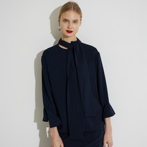 에콘 아델라인 스카프 블라우스