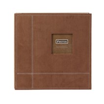 모던벨벳 접착식 포토앨범, 다크브라운, 40매