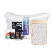 그로비타 거북이 수족관 초보자 스타터세트 백사 2kg, 혼합색상