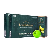 넥센 투어마스터 고반발 골프공 3피스 12p, 컬러, 2개