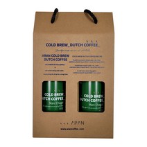 아란커피 콜드브루 디카프샤갈 더치커피, 500ml, 2개