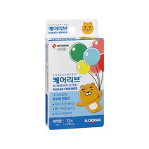 케어리브 카카오 프렌즈 라이언 반창고 12p, 1개