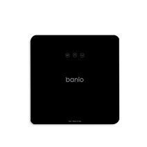 바니오 체중 증감 3 LED 스마트 체중계, banio-300B, 블랙