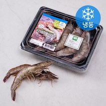 무항생제 인증 청정 새우농장에서 자란 프리미엄 왕새우 (냉동), 500g, 1개