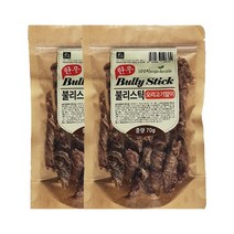 네츄럴이엑스 불리스틱 오리고기말이 70g, 2개, 소+오리고기