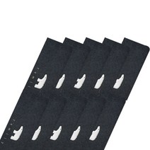 계단 논슬립 미끄럼방지 패드 야광 곰 네이비, 10개
