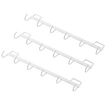 다용도 주방 벽걸이, 화이트, 3개