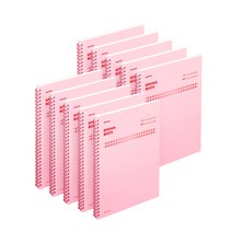 모트모트 오리지널 스프링북 스퀘어드, 로즈쿼츠, 10개