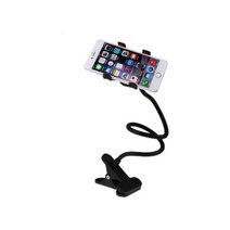 누워서 보는 스마트폰 Flexible 거치대, BLACK, 1개