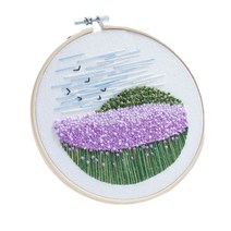 프랑스자수 패키지 세트, 1세트, 라벤더