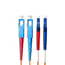 ANYPORT PLUS 멀티모드 광점퍼코드 1Gbps SC-LC 50m, 혼합색상, 1개