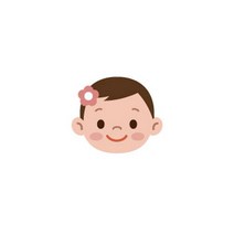 디자인아지트 패밀리 마스크 걸이, 아기4, 1개