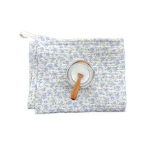 메리이든 면 요루 거즈 키친크로스 행주 M 25g, 블루플라워, 1개