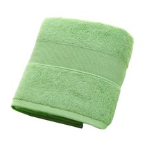 TCR 호텔 코튼 목욕 타월 대형, 그린, 1개