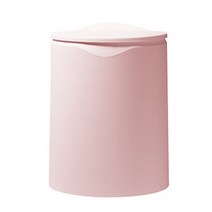 러브트리스 심플 디자인 원터치 휴지통 8L, 핑크(8L)