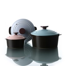 네오플램 댄디 무균열 뚝배기 3종 세트, 120mm, 160mm, 180mm, 1세트