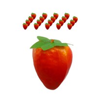 대한 과일 푸드 음식 모형 컨셉 촬영 인테리어 소품 20p, 022 크림 딸기