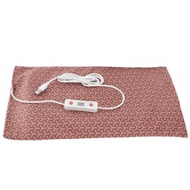아쿠아카본 USB 황토찜질패드 핑크, JC2001-5V2A-H