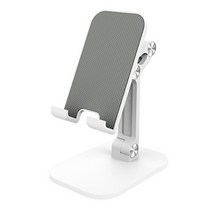 랩씨 접이식 데스크탑 태블릿 거치대, 화이트, LABC-641