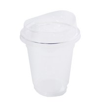 아이스컵 + 개폐형 뚜껑 세트 540ml, 50개입, 1세트