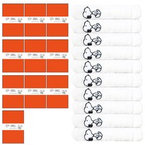 송월타월 스누피 베이직 수건 + 케이스 + 칠순 팔순띠지 D타입 500 x 70 mm 세트, 아이보리(수건), 랜덤발송(케이스), 10세트