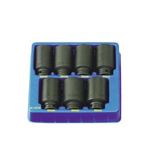 지니어스툴 임팩트 소켓세트 롱 DI-407M, 1세트