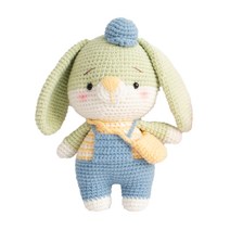 토끼인형 토토 애니울 코바늘 DIY 세트, 남여공용