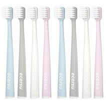 라니핏 부드러운 은나노 향균 칫솔 4종세트 파스텔A, 2세트, 4개