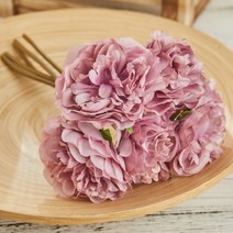 브릴리홈 조화 인테리어 촬영 소품 5p, 퍼플