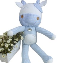 난쟁이똥자루 송돌이 블루 애착인형 만들기 DIY, 남여공용
