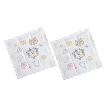 네이처타임즈 쿨링패드 매트 2p, 화이트카우