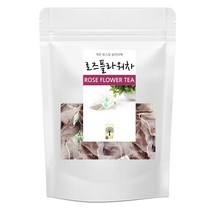 삼각티백 로즈플라워차, 0.5g, 100개, 1개, 100개입