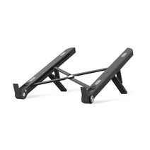 맥컬리 접이식 휴대용 각도조절 노트북 거치대 FDSTAND, 블랙