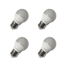 시그마엘이디 LED 인치구 3W E26, 전구색, 4개