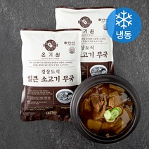 온기원 경상도식 얼큰 소고기무국 (냉동), 500g, 2팩