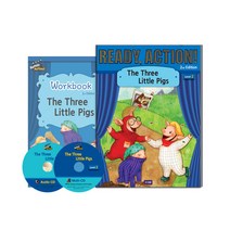 Ready Action 2: The Three Little Pigs(SB with CDs + WB), A List