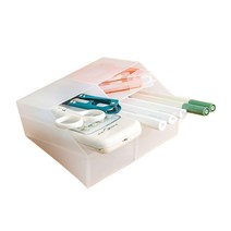 가팡 다용도 꽂이함 Q2QLIBB25 2p, 투명(01번), 1개